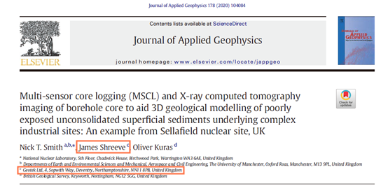 英國Geotek技術(shù)應(yīng)用于冰川地層特征化的課題探究(圖1)